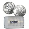 1972-S 40% Silver Eisenhower Dollars 20-Coin Roll BU