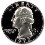1972-S Washington Quarter Gem Proof