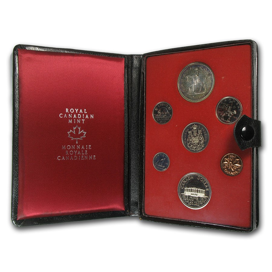 1973 Canada 7-Coin Double Dollar Specimen Set