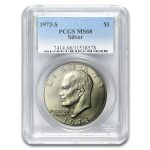 1973-S Silver Eisenhower Dollar MS-68 PCGS