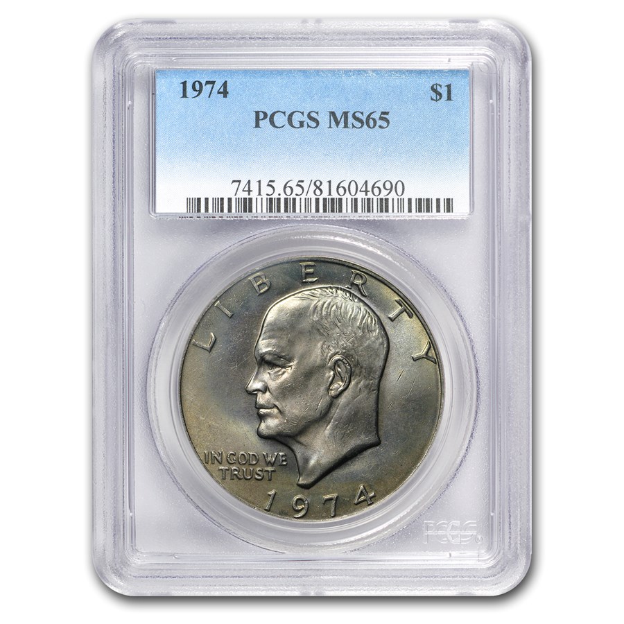 1974 Eisenhower Dollar MS-65 PCGS