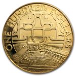 1975 Belize Proof Gold 100 Dollars United Nations