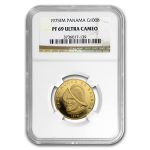 1975 Panama Gold 100 Balboas PF-69 NGC