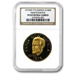 1975 Papua New Guinea Gold 100 Kina PF-69 NGC (UCAM)