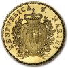 1975 San Marino Gold 1 Scudo Crowned Arms BU