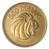 1975 Singapore 1 oz Gold $500 10th Anniv of Independence BU