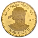 1975 Swaziland Gold 50 Emalangeni Proof
