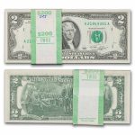 1976 (A-Boston) $2.00 FRN CU (Fr#1935-A) 100 Consecutive