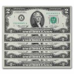 1976 (A-Boston) $2.00 FRN CU (Fr#1935-A) 40 Notes Consecutive