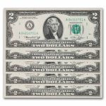 1976 (A-Boston) $2.00 FRN CU (Fr#1935-A) 50 Notes Consecutive