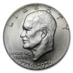 1976 Clad Eisenhower Dollar BU (Type-2)