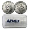 1976-D Clad Eisenhower Dollars 20-Coin Roll BU (Type-2)