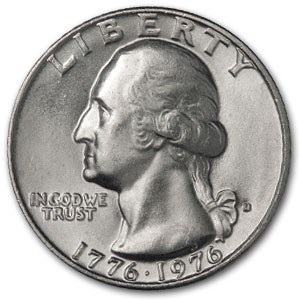 1976-D Washington Quarter BU