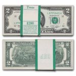 1976 (L-San Francisco) $2.00 FRN CU (Fr#1935-L) 100 Consecutive