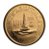1976 Peru Gold Un Sol Battle of Ayacucho BU
