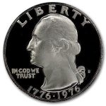 1976-S Clad Washington Quarter Gem Proof