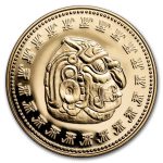 1977 Belize Proof Gold 100 Dollar Kinich Ahau