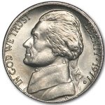 1977-D Jefferson Nickel BU