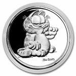 1978 1 oz Silver Proof Round - Garfield