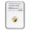 1978 France Proof Gold Piefort 1 Centime PF-64 UCAM NGC