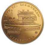 1978 Russia Gold 100 Roubles Olympic Lenin Stadium BU/Proof