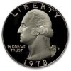 1978-S Washington Quarter Gem Proof