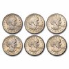 1979/1980-PDS 6-Coin Susan B. Anthony Dollar Set BU