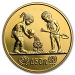 1979 China Gold 450 Yuan Year of the Child Proof