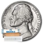 1979-D Jefferson Nickel 40-Coin Roll BU