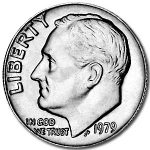 1979 Roosevelt Dime BU