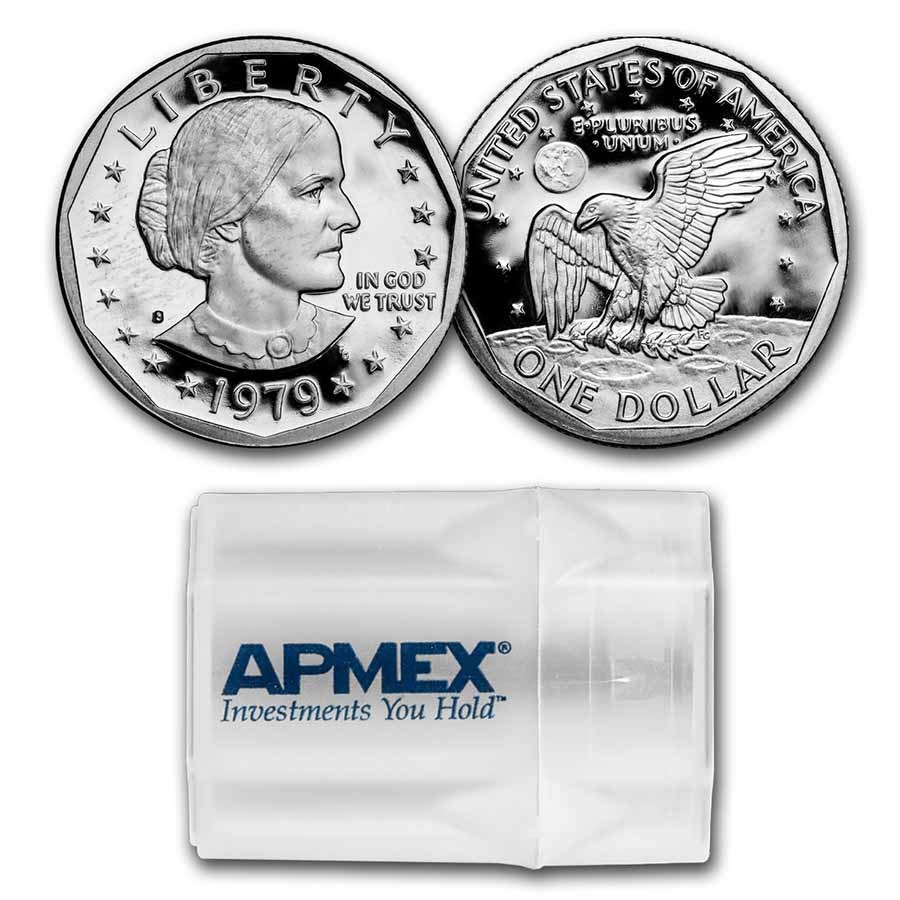 1979-S SBA 20-Coin Roll Proof (Type-1)