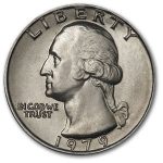 1979 Washington Quarter BU