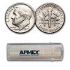 1980-D Roosevelt Dime 50-Coin Roll BU