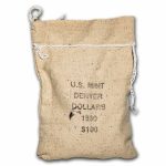 1980-D SBA 100-Coin Sealed Bag BU