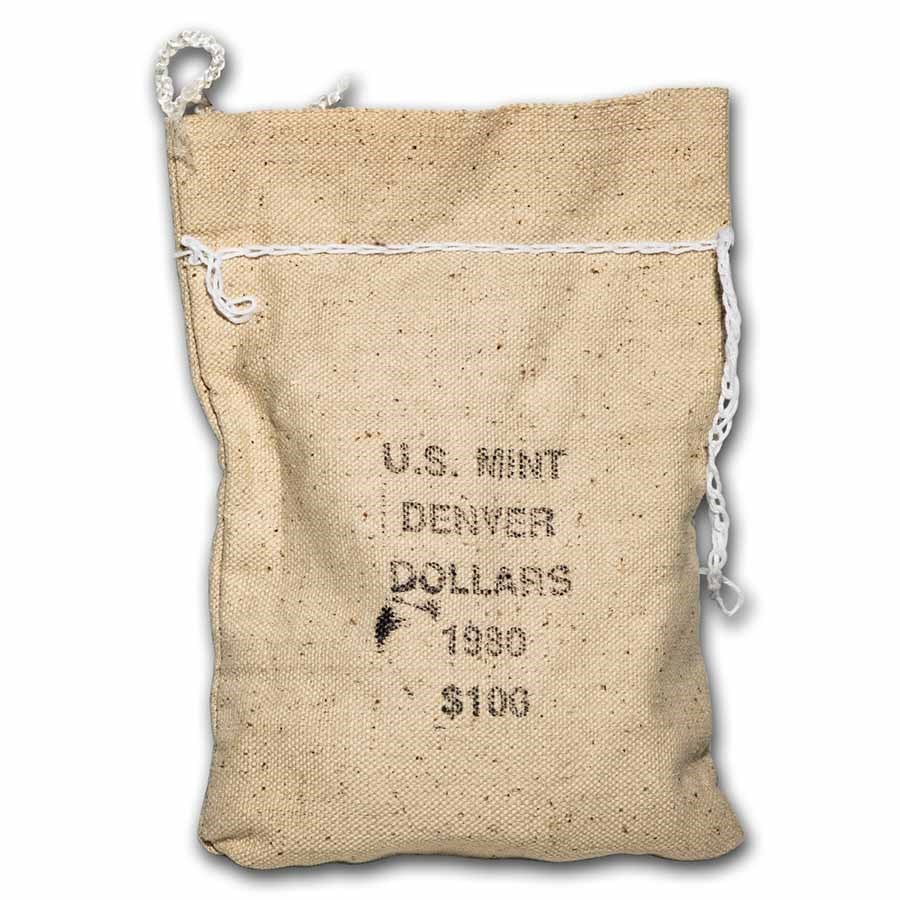 1980-D SBA 100-Coin Sealed Bag BU