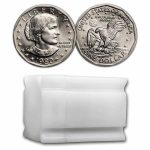 1980-P SBA 20-Coin Roll BU