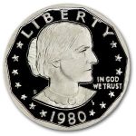 1980-S Susan B. Anthony Dollar Gem Proof