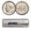 1981-D Roosevelt Dime 50-Coin Roll BU