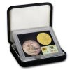 1981 Gold/Silver Round Set JM & Mallory (LTEE Beaver/Castor)