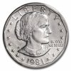 1981-P Susan B. Anthony Dollar BU