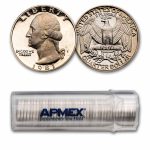 1981-S Type-II Washington Quarter 40-Coin Roll Proof