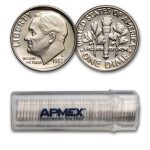 1982-S Roosevelt Dime 50-Coin Roll Gem Proof