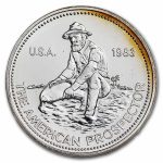 1983 1 oz Silver Round - Engelhard Prospector ("E" Logo Reverse)