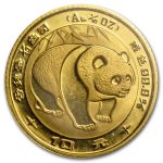 1983 China 1/10 oz Gold Panda BU (Sealed)