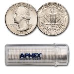 1983-D Washington Quarter 40-Coin Roll BU