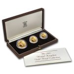 1983 Great Britain 3-Coin Gold Sovereign Proof Set