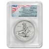 1984 1 oz Silver Round - Engelhard MS-68 PCGS ("E" Logo Reverse)