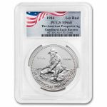 1984 1 oz Silver Round - Engelhard MS-68 PCGS (Eagle Reverse)