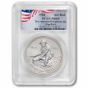 1984 1 oz Silver Round - Engelhard MS-69 PCGS ("E" Logo Reverse)