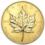 1984 Canada 1 oz Gold Maple Leaf BU